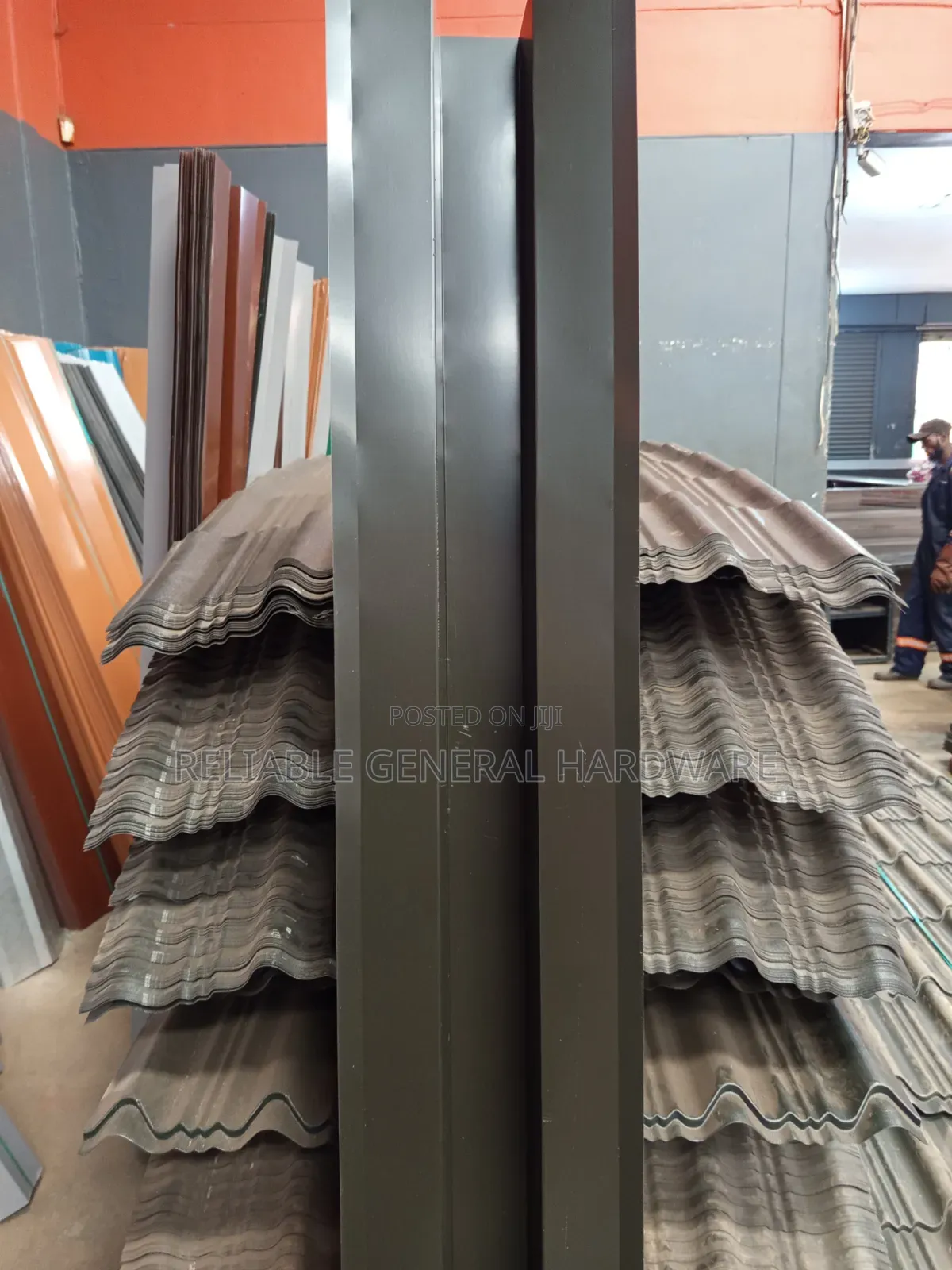Valley Vallies Brick Red Black G.30 2meters Roofings