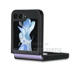 For Samsung Galaxy Z Flip6 / Flip7 Fe Litchi Leather Fold Phone Case