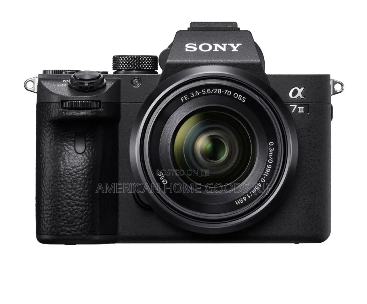 New Sony Alpha A7 Iii 24.2mp Digital Camera Black With Fe 28-70mm Lens