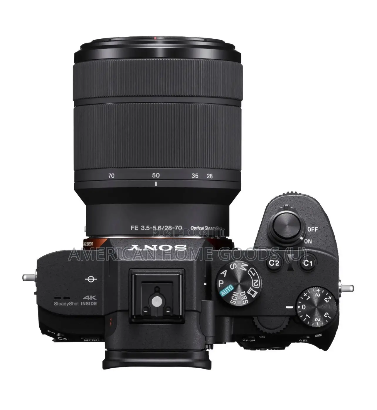 New Sony Alpha A7 Iii 24.2mp Digital Camera Black With Fe 28-70mm Lens