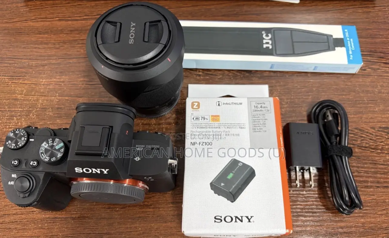 New Sony Alpha A7 Iii 24.2mp Digital Camera Black With Fe 28-70mm Lens