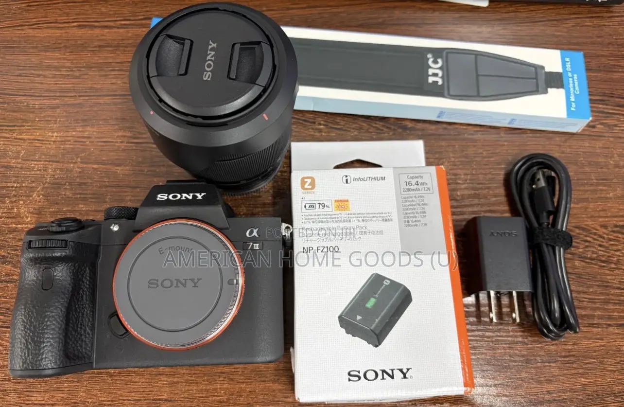 New Sony Alpha A7 Iii 24.2mp Digital Camera Black With Fe 28-70mm Lens