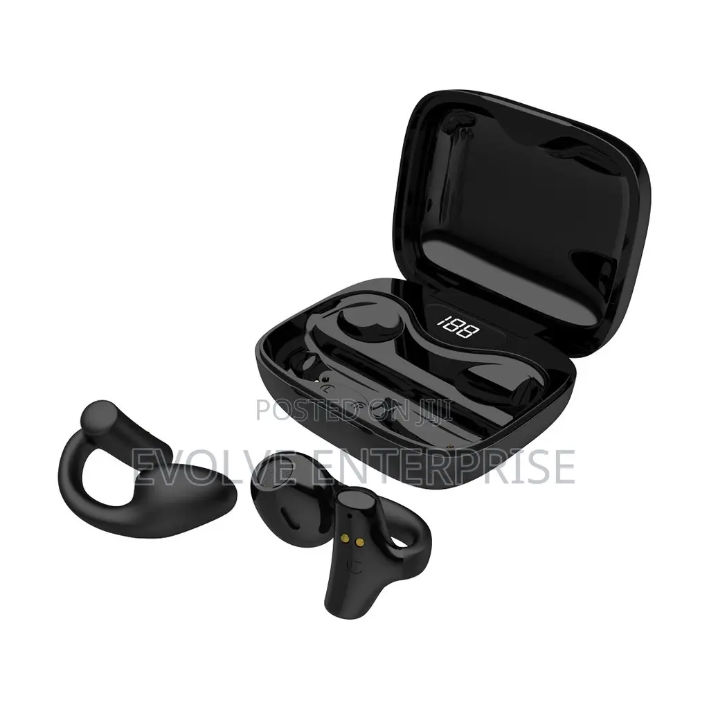 Porodo Soundtec Snap Clip on Wireless Earbuds