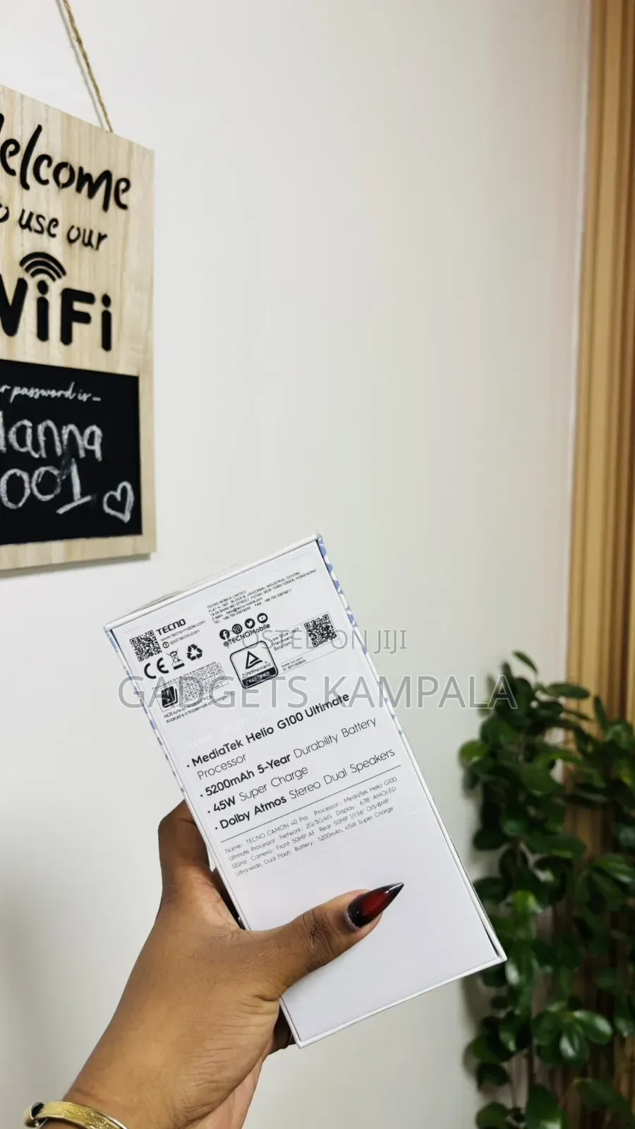 New Tecno Camon 40 Pro 5G 256 GB Blue