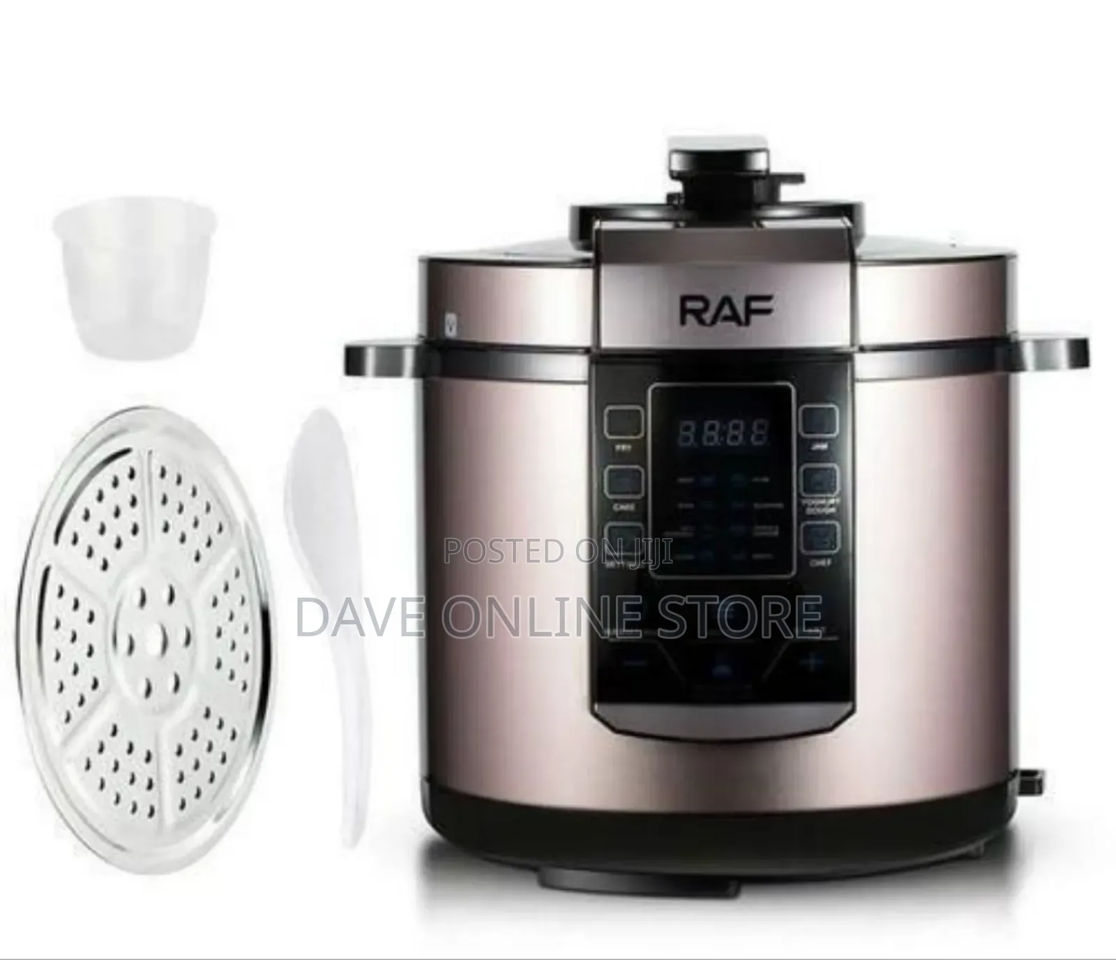 Raf Multi-Function Electric Pressure Cooker - Multicolor