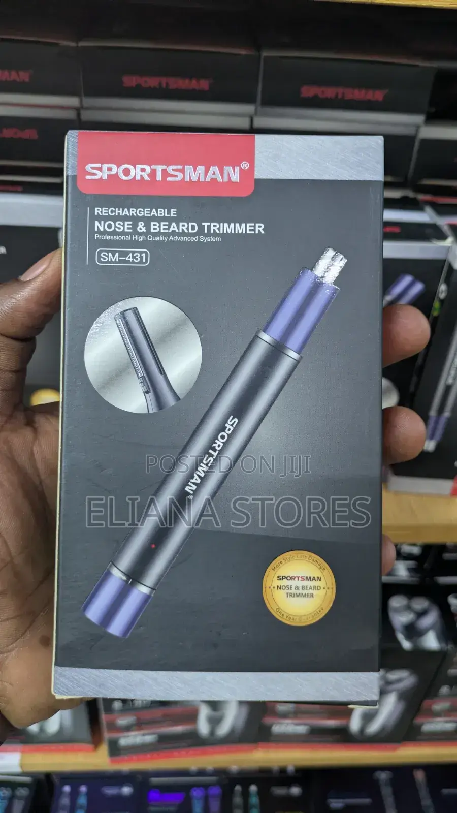 Rechargeable Nose and Beard Trimmer