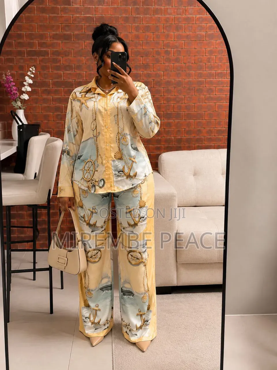 Ladies Hard Satin 2pcs
