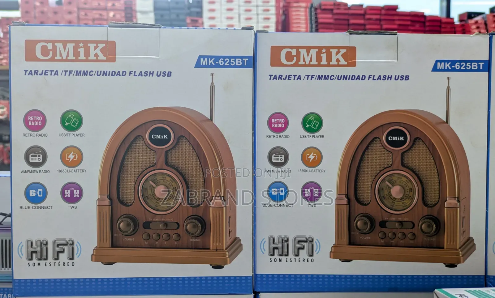 Cmik Portable Vintage Radio