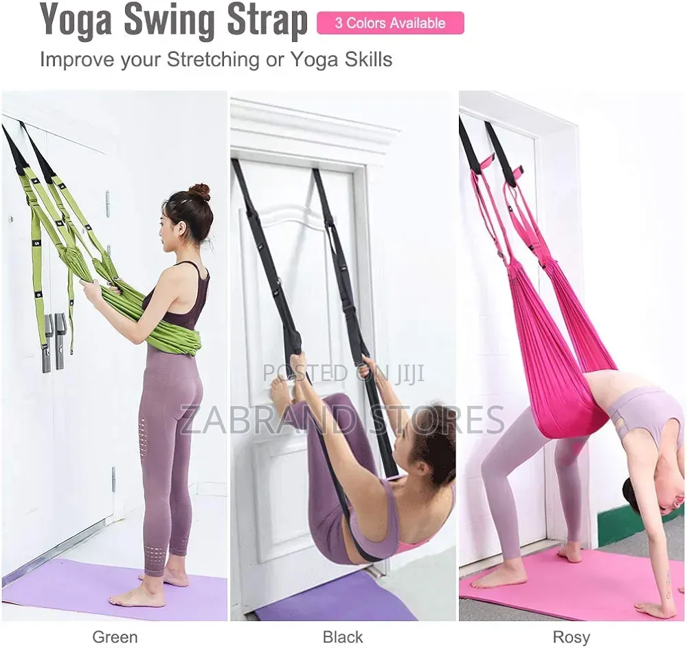 Adjustable Aerial Yoga Belt Straps Set