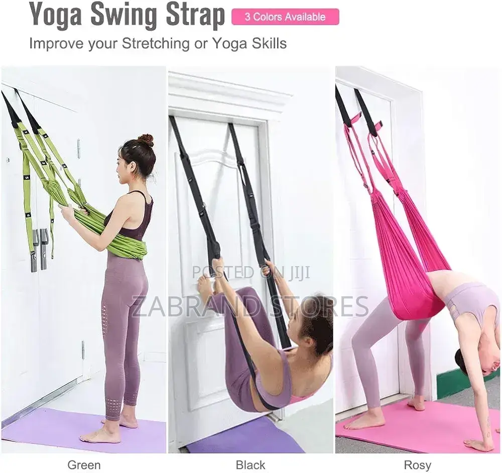 Adjustable Aerial Yoga Belt Straps Set