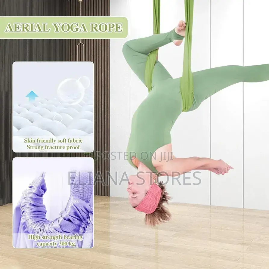 Adjustable Aerial Yoga Belt Straps Set