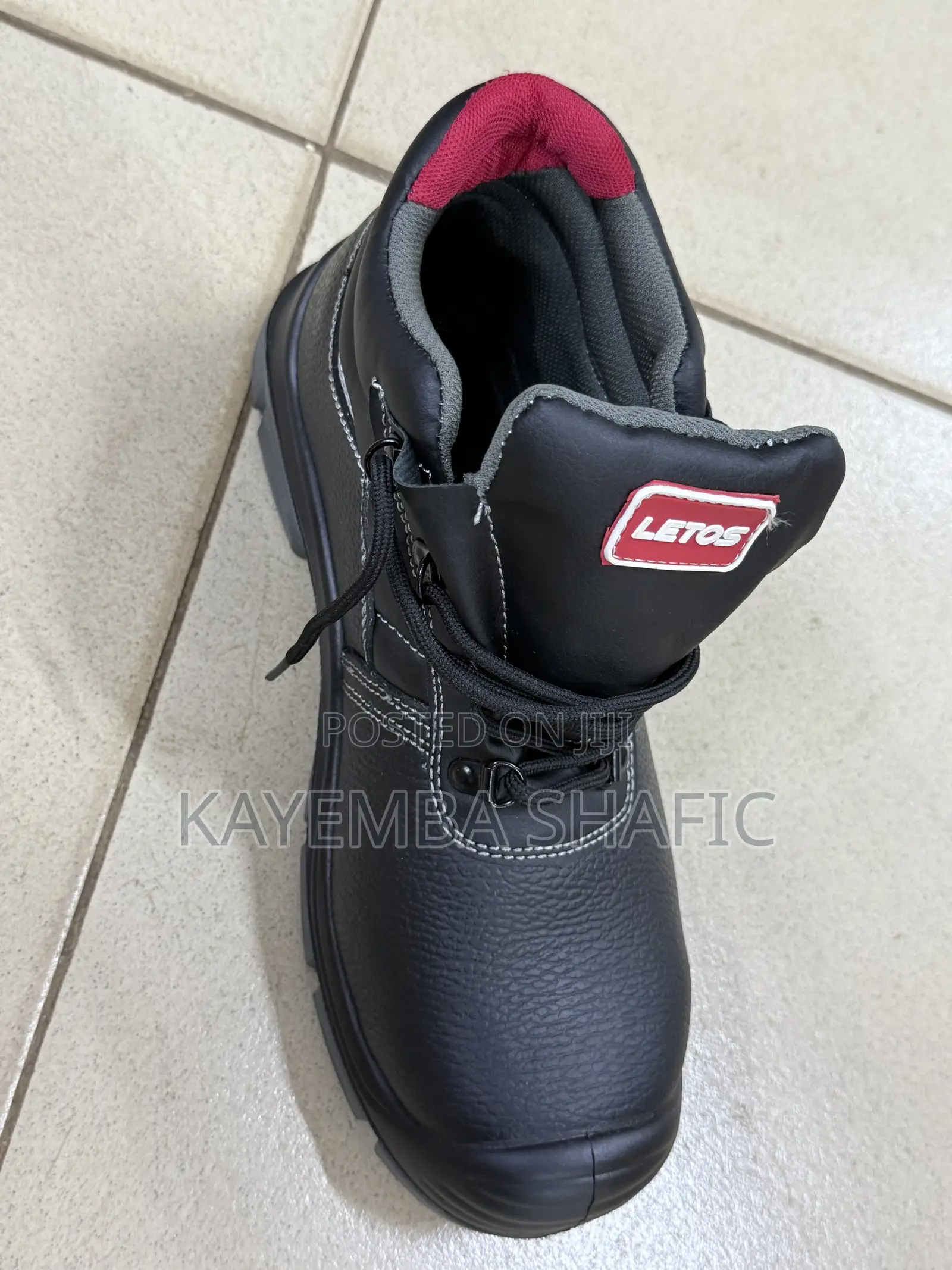 Letos Mid-cut Leather Safety Boots - All Sizes (New)