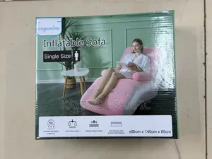 Portable Inflatable S-Shaped Chaise Lounge Chair