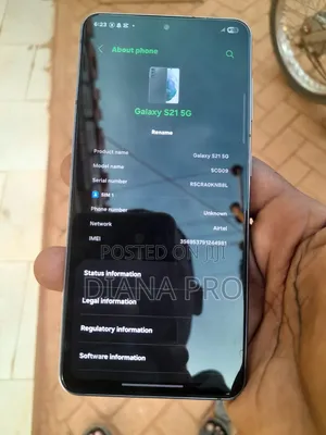 Samsung Galaxy S21 5G 256 GB Black