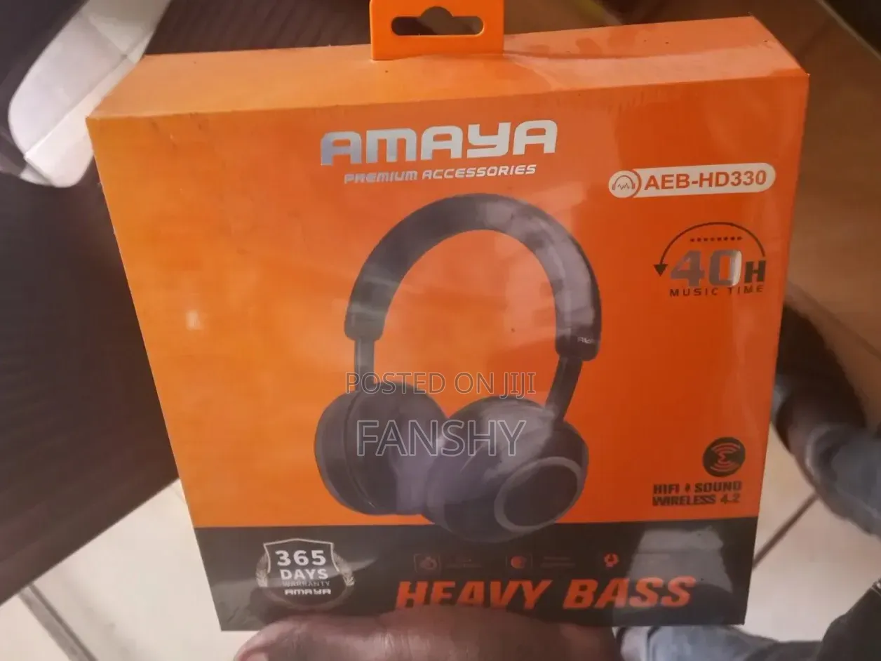 Original Amaya Heavy Bass Hi-Fi Bluetooth Bass Headphones