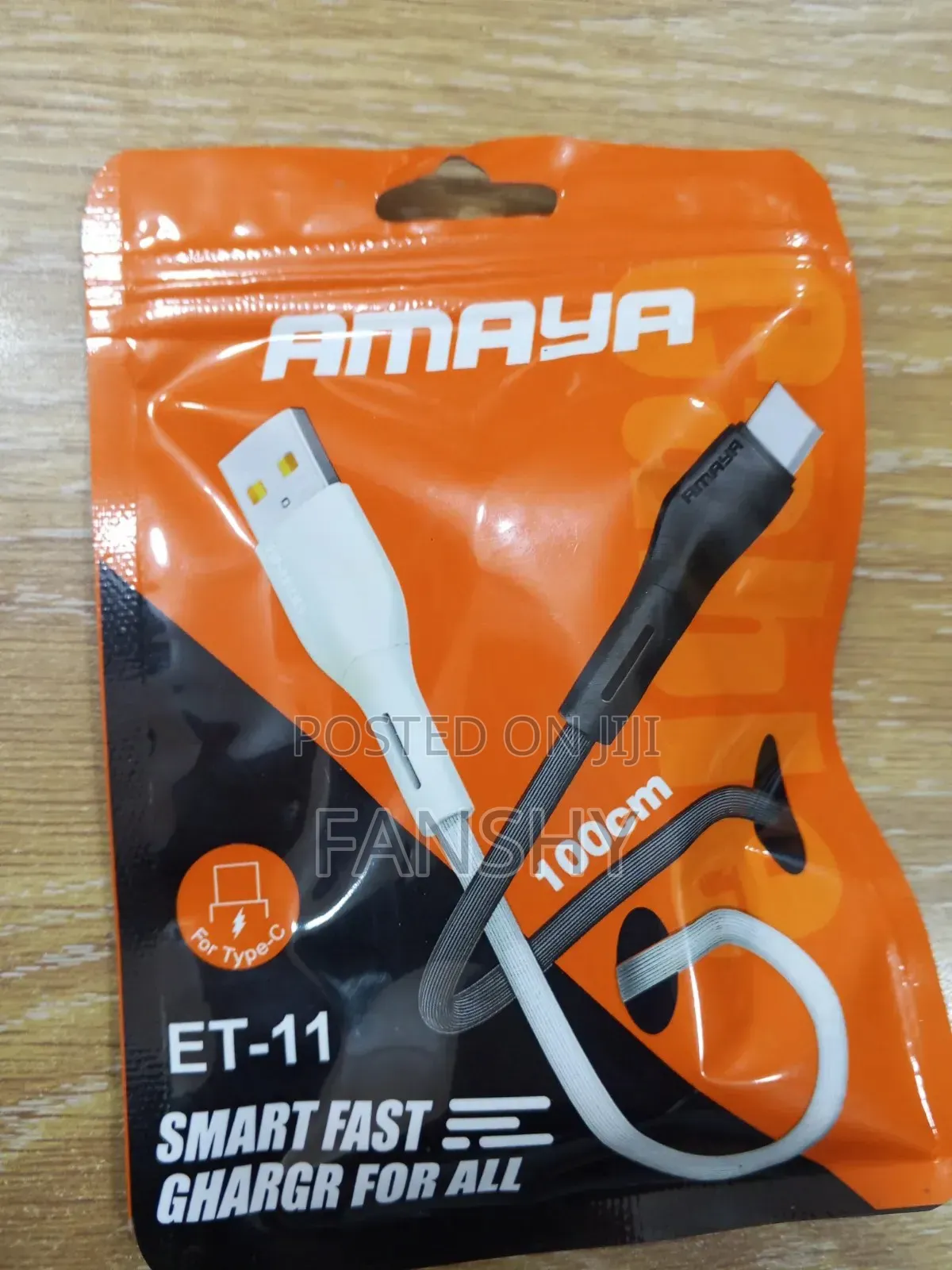 Amaya Fast Charging C Type Charger