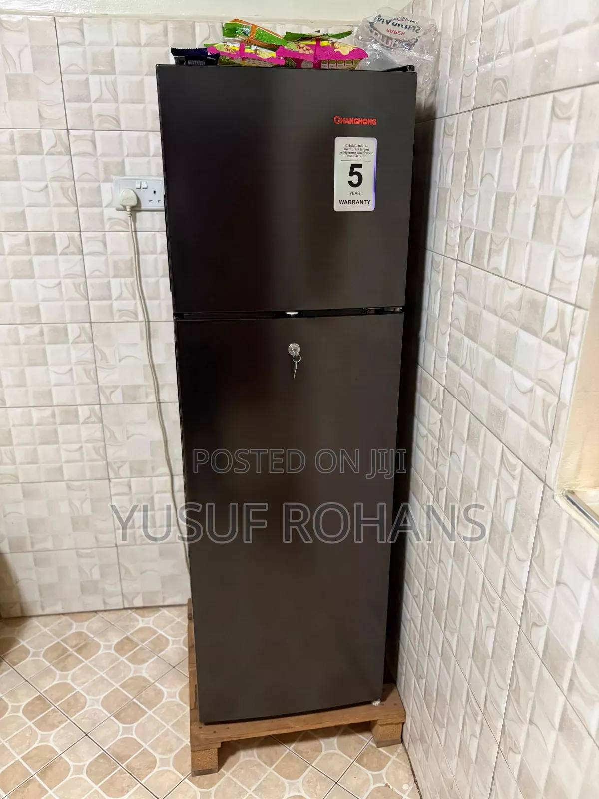 260l Changhong Double Door Fridge Used for 5 Months