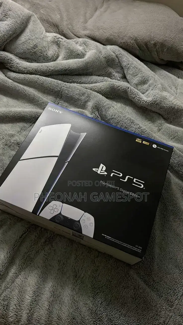 Brand New Original Ps5 Slim Digital Console. 1tb SSD Mass Storage
