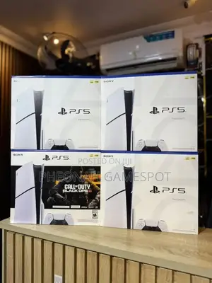 Brand New Ps5 Slim Disc Video Game Consoles. Original Sony Products