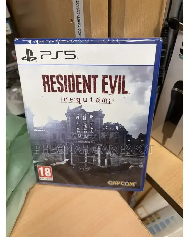 Resident Evil Requiem Game Cd for Ps5. Pray It’S Just a Game.