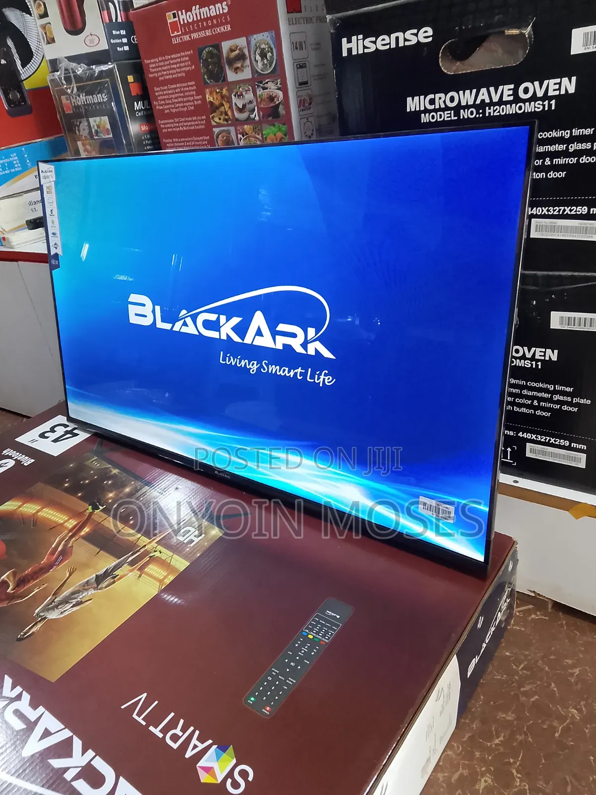 New Black Ark 43 Inches Android Smart Tv