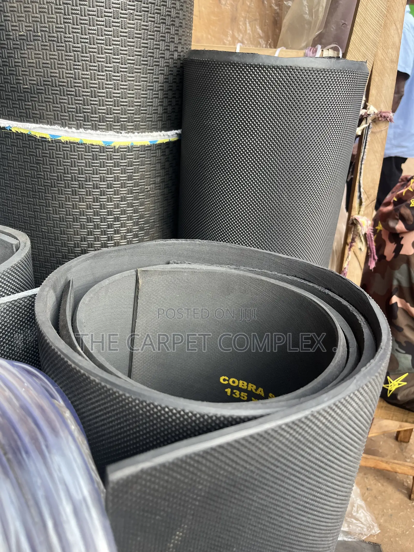 Gym Hard Floor Rubber Each Piece 1x1 Meters