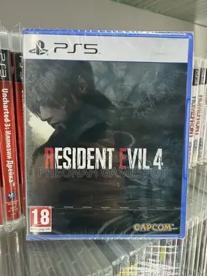 Resident Evil 4 Game Cd for Ps5. Face the Nightmare in Suffocating .