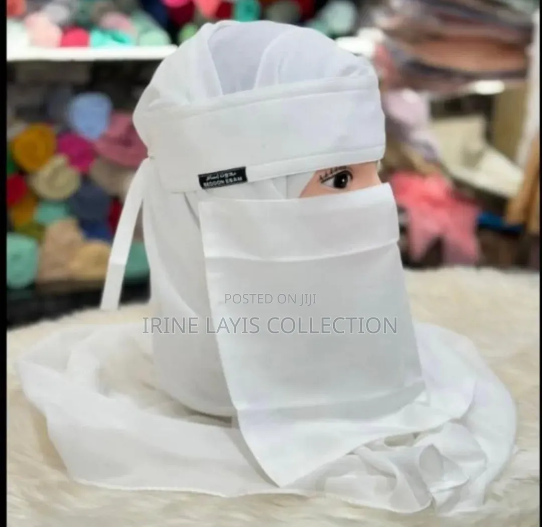 Women's Hijab and Niqub Set.
