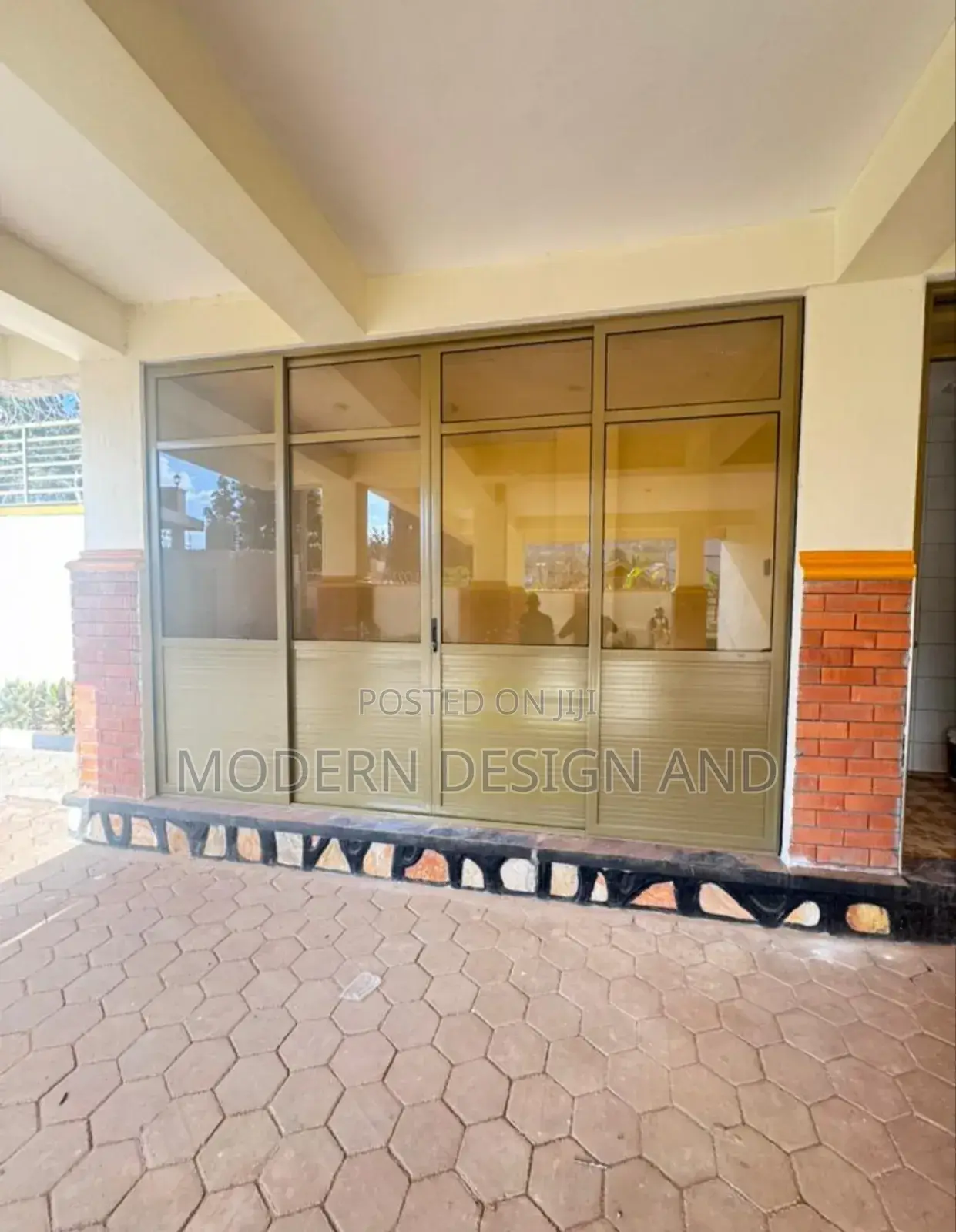 Aluminium Door 8ft by 8ft Fitting and Installation
