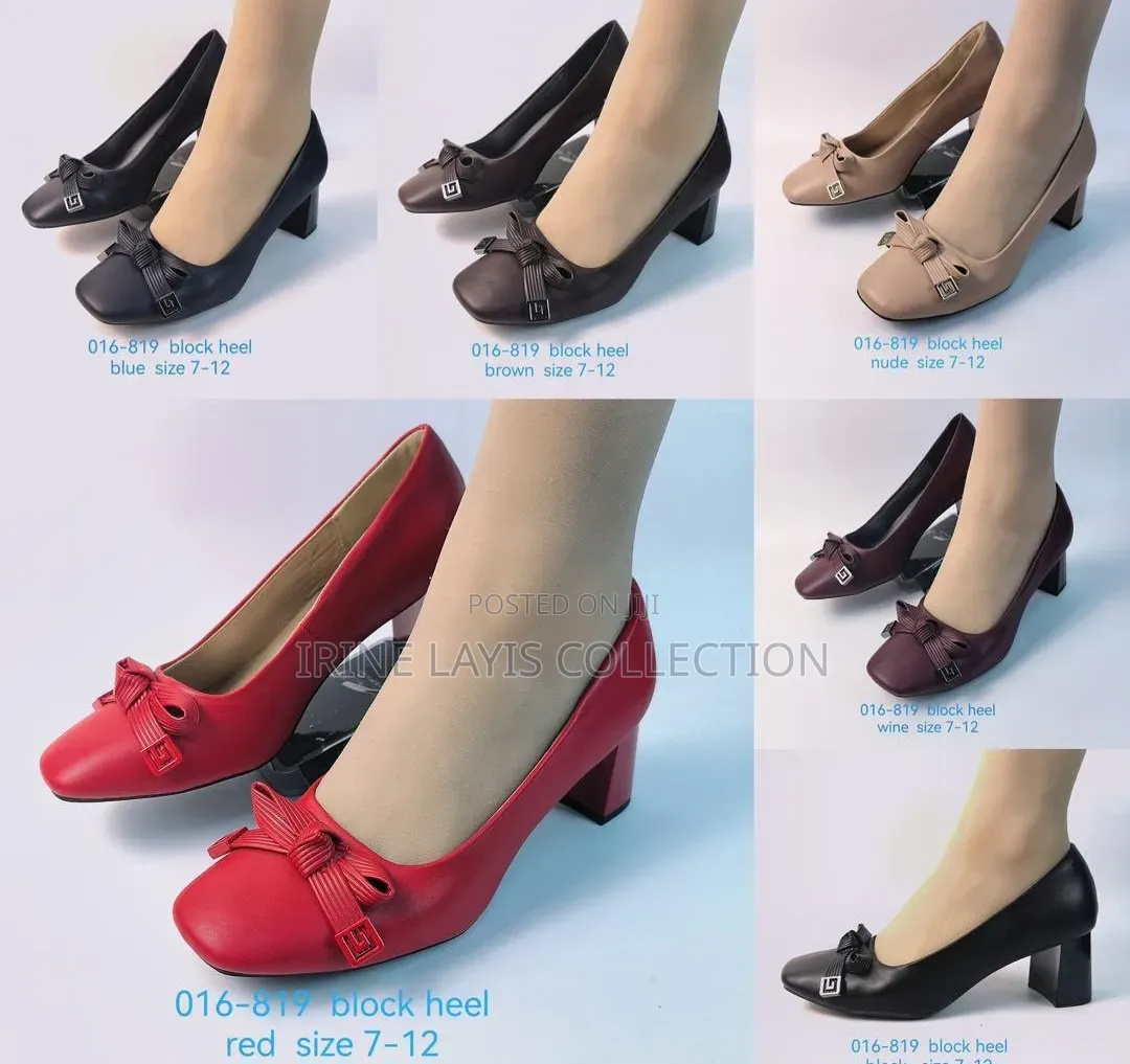 Women's Block Shoes