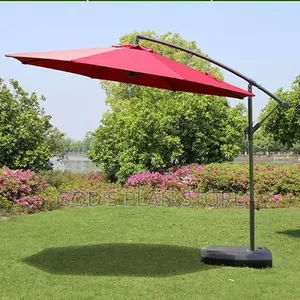 Costway Outdoor Garden Beach Bar Umbrellas Garden Umbrellas