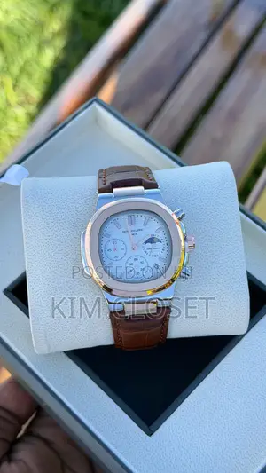 Rose Gold Head With Brown Leather