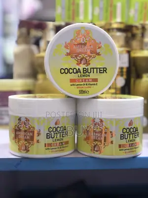 American Dream Cocoa Butter Lemon Cream.
