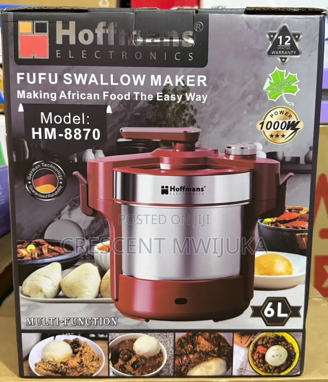 Hoffman Fufu/Posho Maker Available at Only 250,000/=
