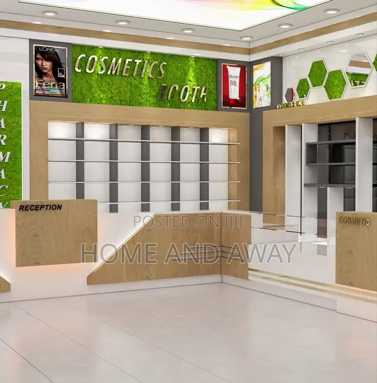 Boutique/Cosmetics Shops Partitions Set Up From 6,000,000/- Book Now
