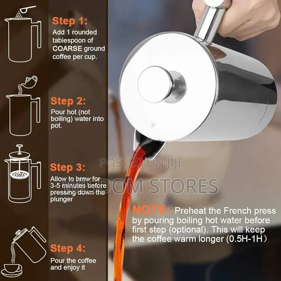 Secura French Press Coffee Maker