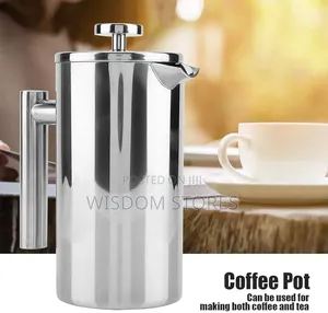 Double-layer Stainless Steel Coffee Maker