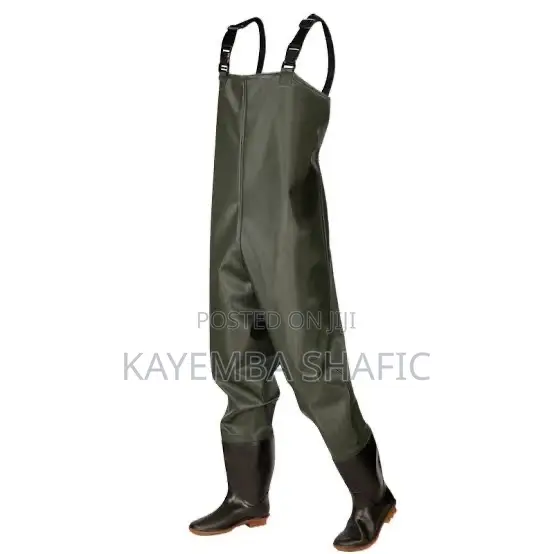 Heavy-Duty Waterproof Fishing Chest Waders With Boots