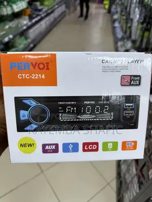 Brand New Pervoi Ctc-2214 Car Mp3 Player With Bluetooth Fast Charge
