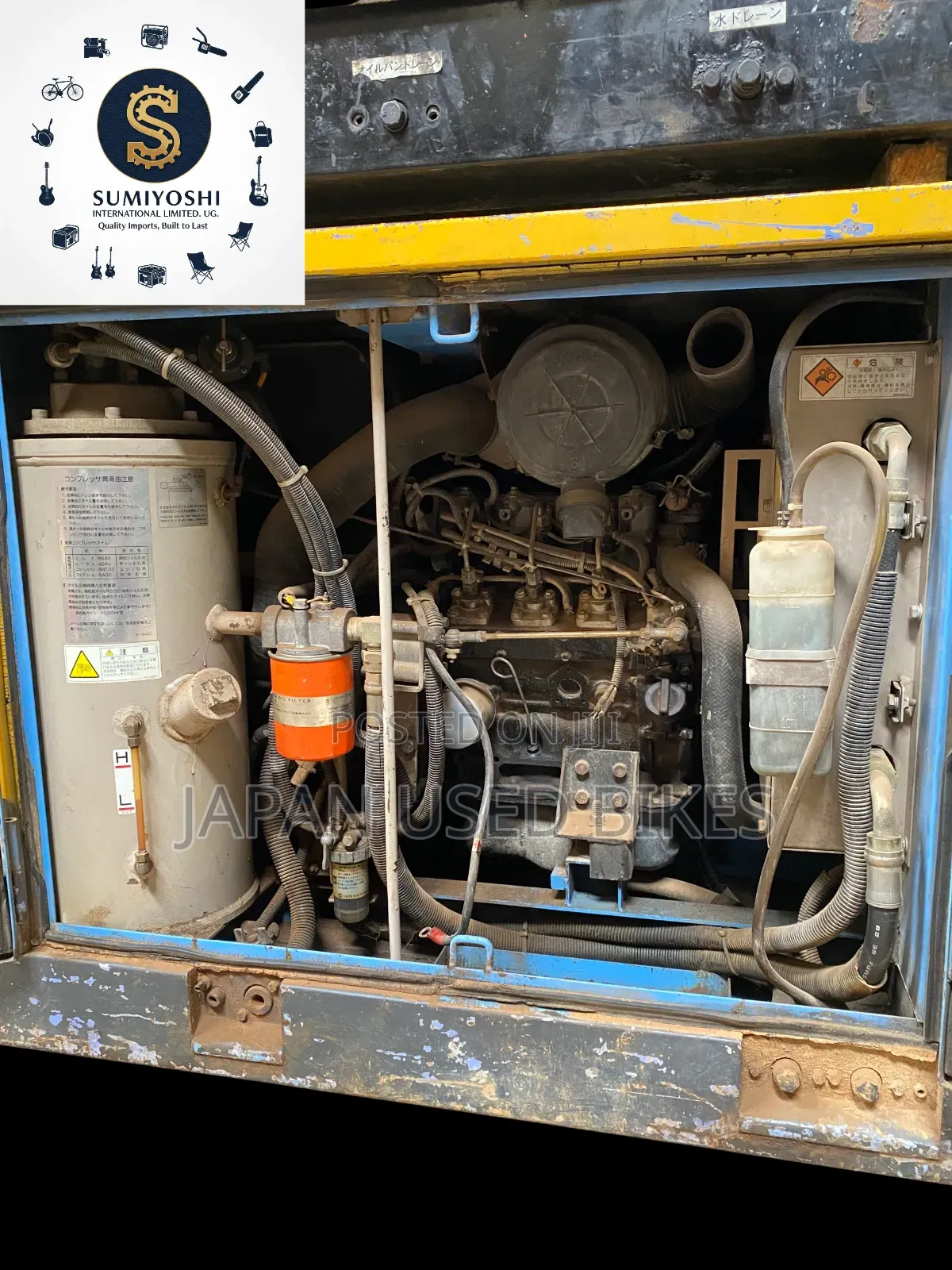 Komatsu Air Compressor Ec25ssb Pds90