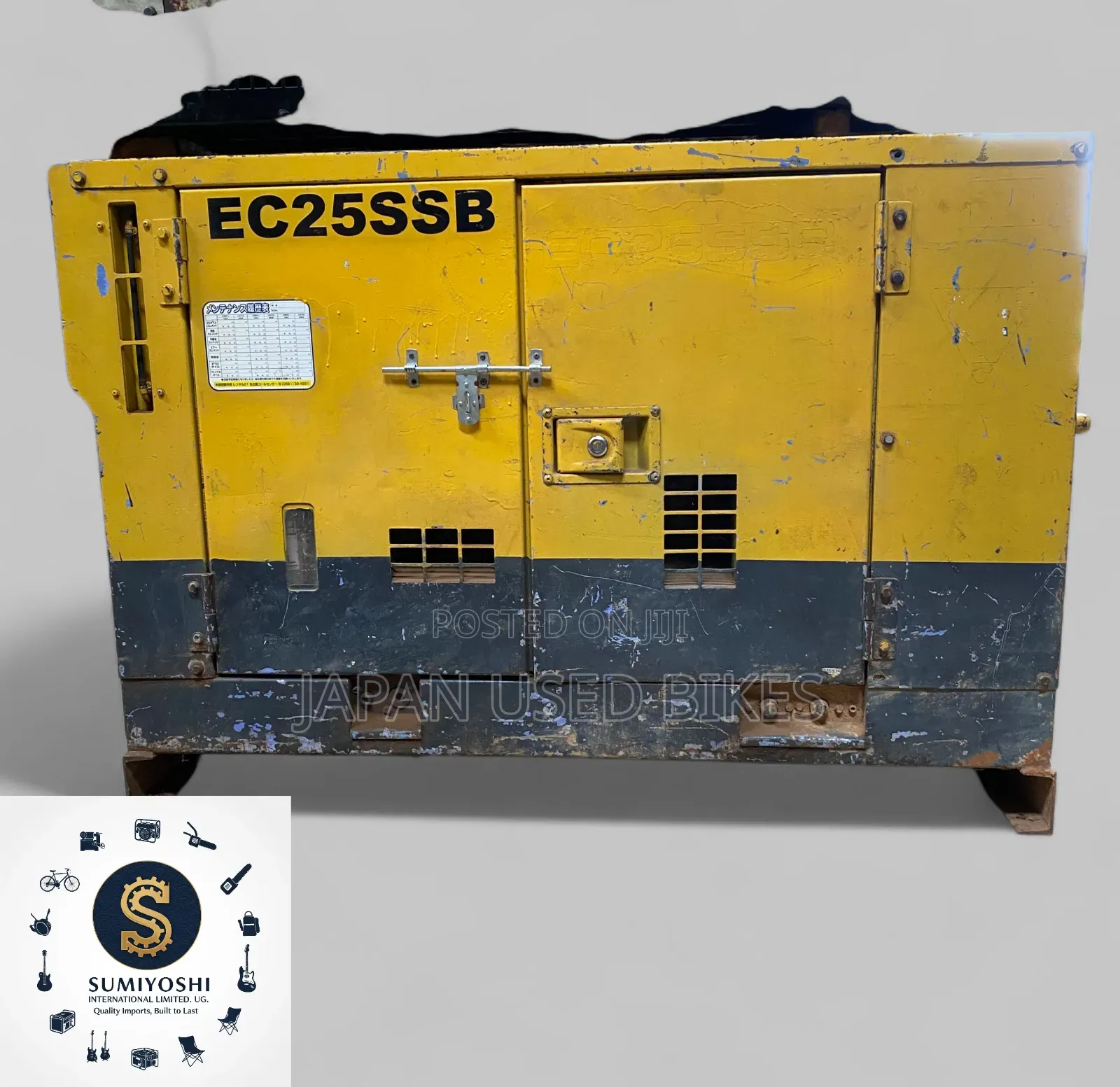 Komatsu Air Compressor Ec25ssb Pds90