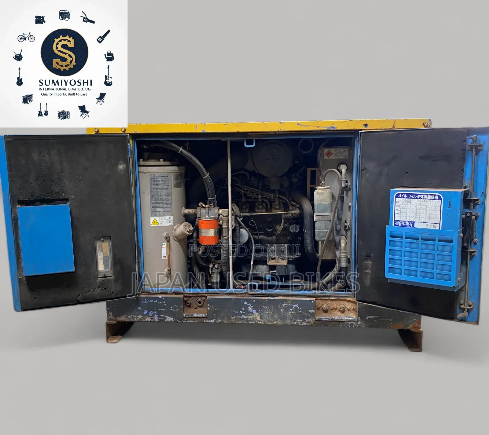 Komatsu Air Compressor Ec25ssb Pds90