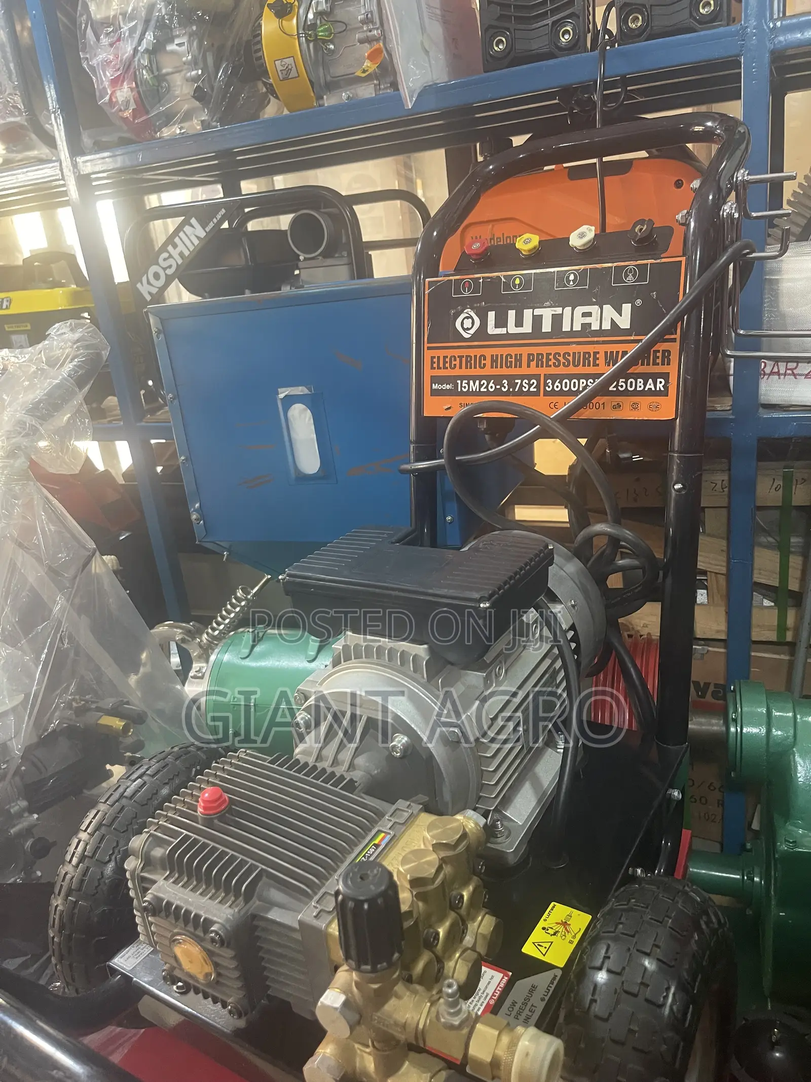 Electric Car Wash/Pressure Washer Machine Lutian