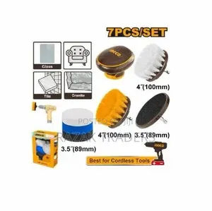 Ingco 7pc Cleaning Brush Set Wcb0701