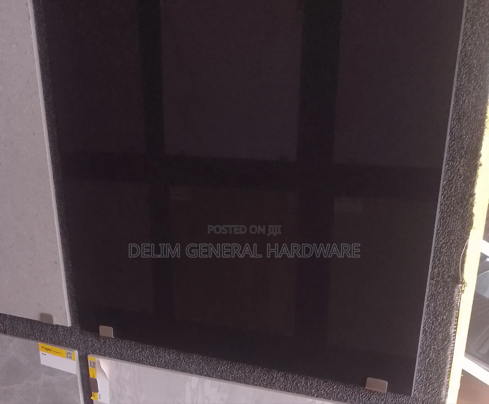 60 by 60 Black Floor Tiles Twyford