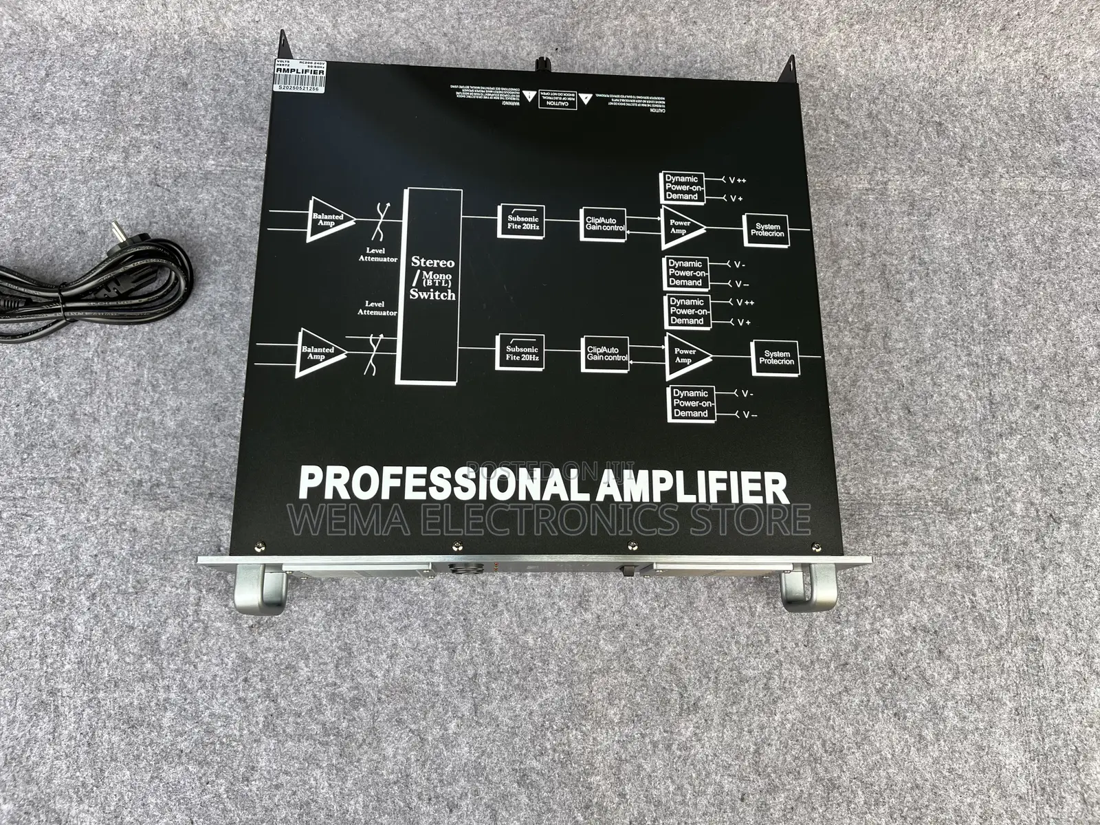 Martin Audio Amplifier 3400