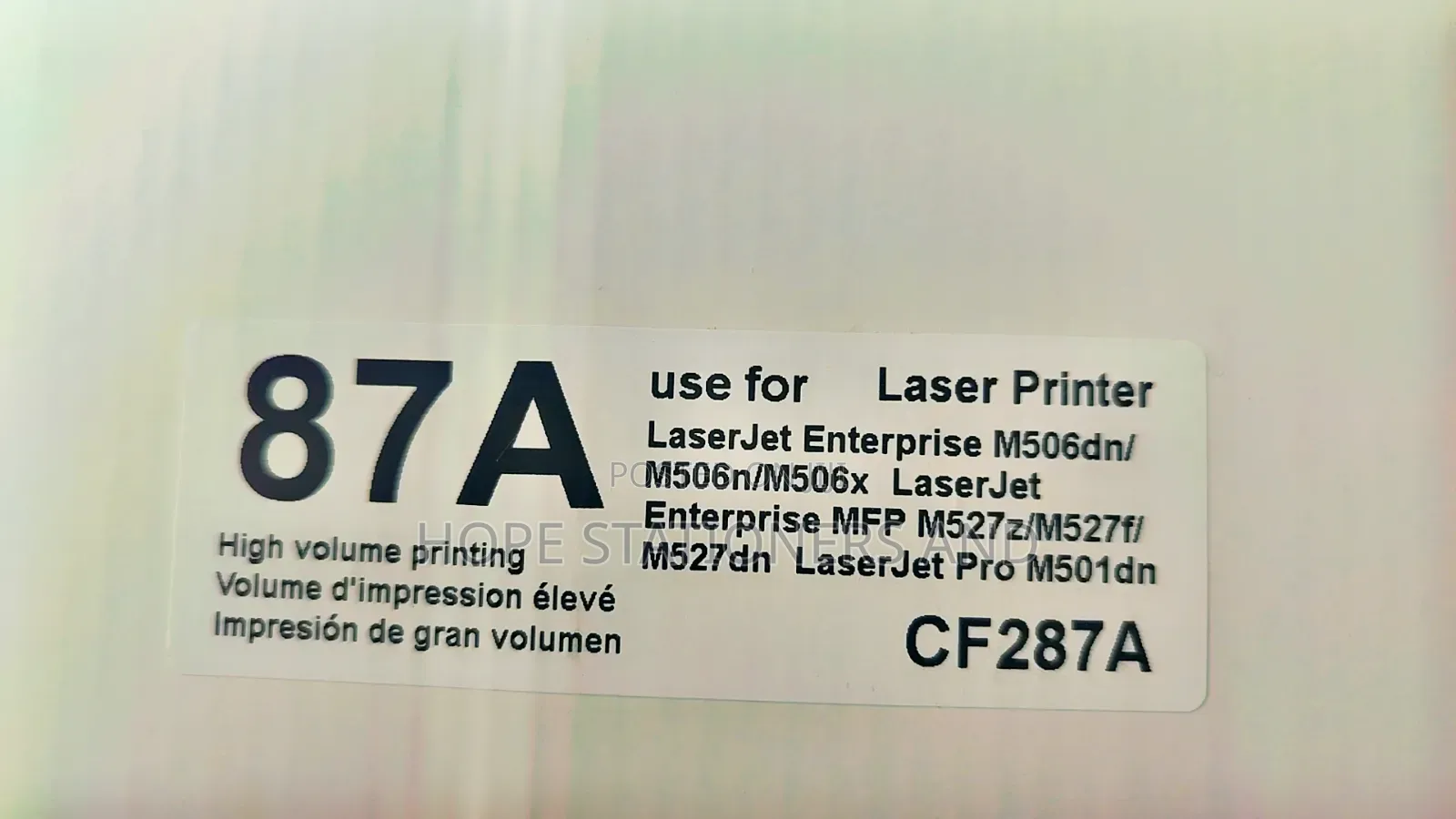 Hp 87a Printer Cartridge