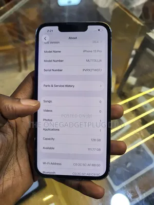 New Apple iPhone 13 Pro 128 GB Gray