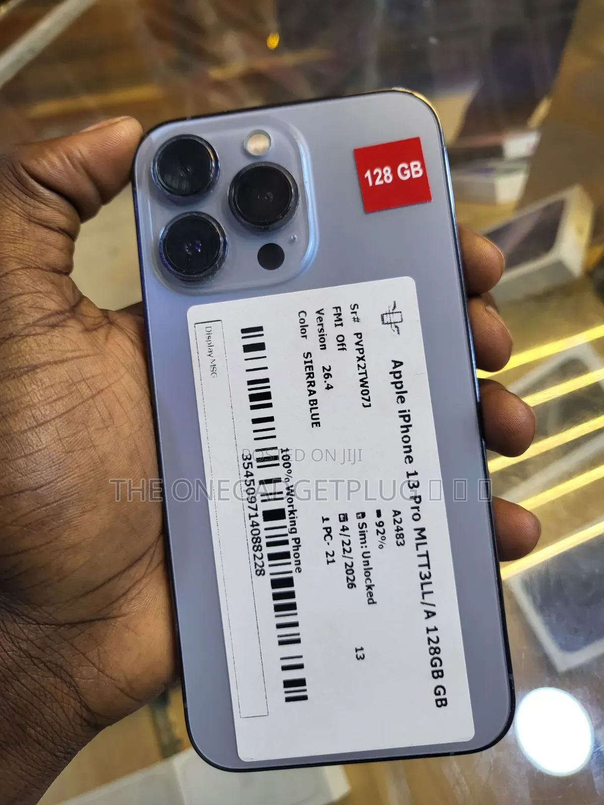 New Apple iPhone 13 Pro 128 GB Gray