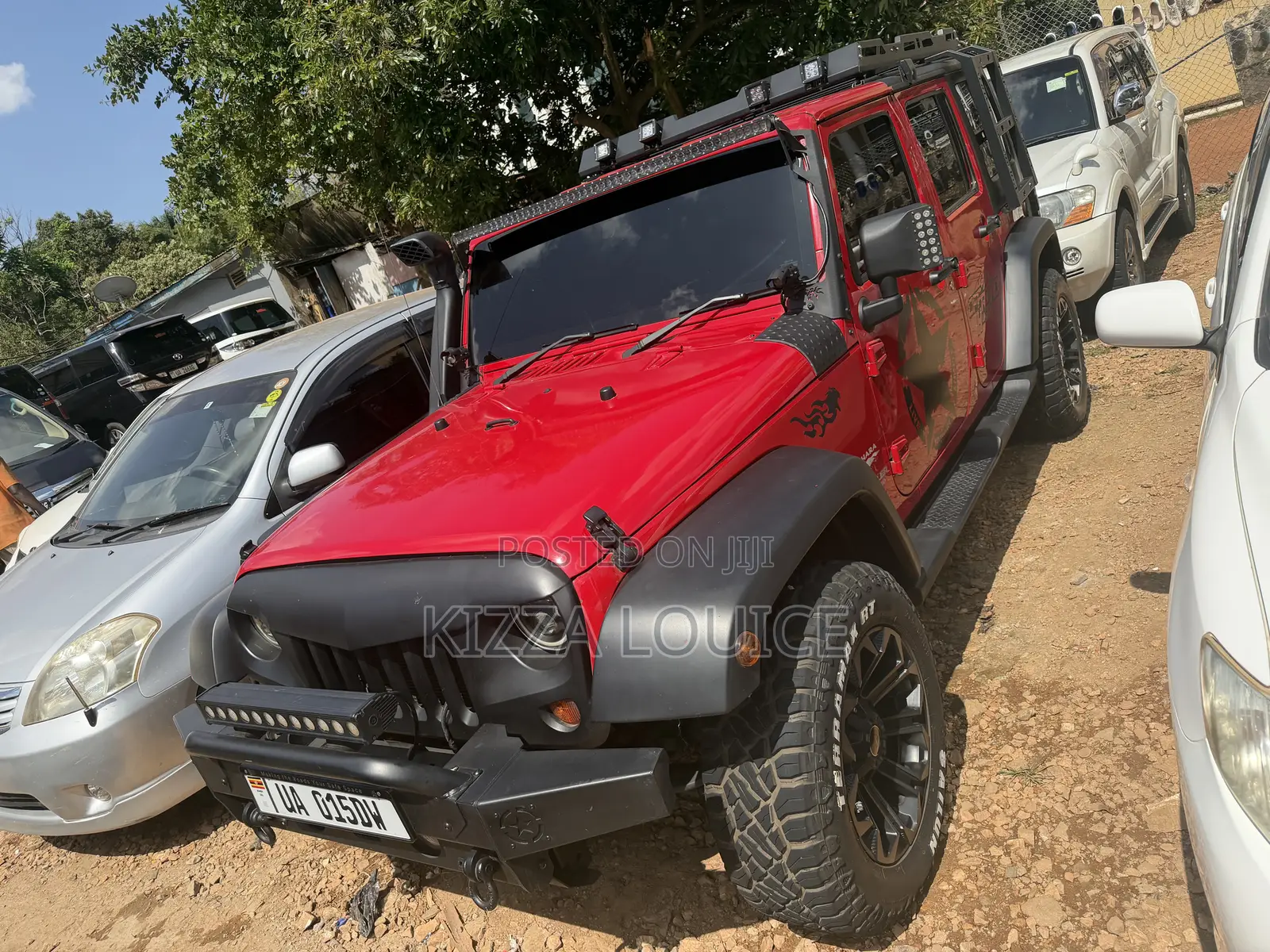 Jeep Wrangler 2012 Red